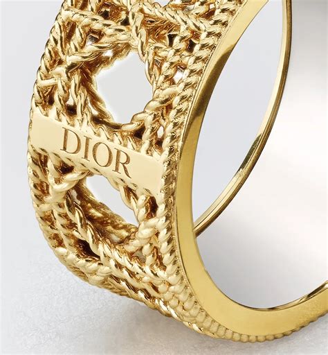 bague my dior or jaune